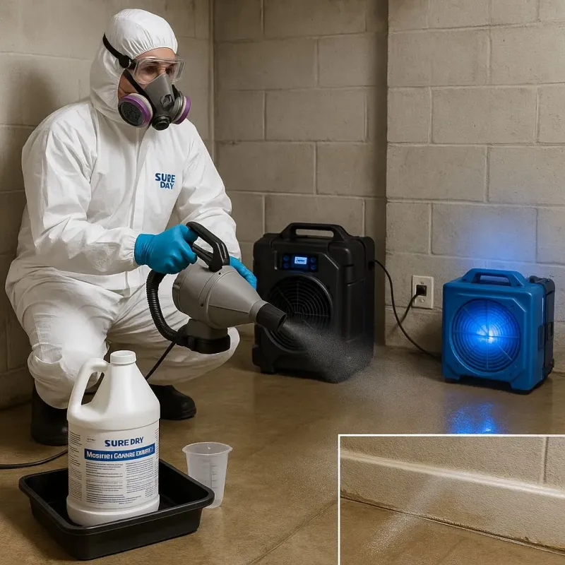 Sanitization and Odor Removal process in San Luis Obispo, CA