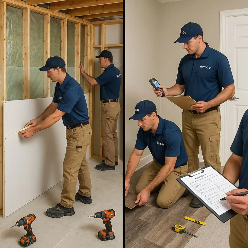 Repairs and Reconstruction process in San Luis Obispo, CA